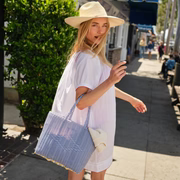 women's balboa white coverup