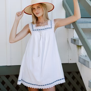 women's harbor mist square neck tank dress