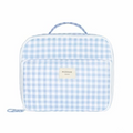 oasis blue gingham lunchbox