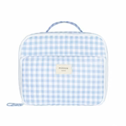 oasis blue gingham lunchbox