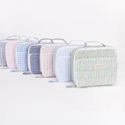 oasis blue gingham lunchbox