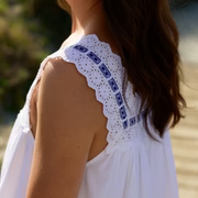 women's harbor mist square neck tank dress